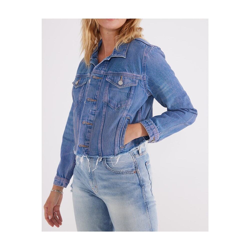 Etica Lennox Crop Jacket Size XS